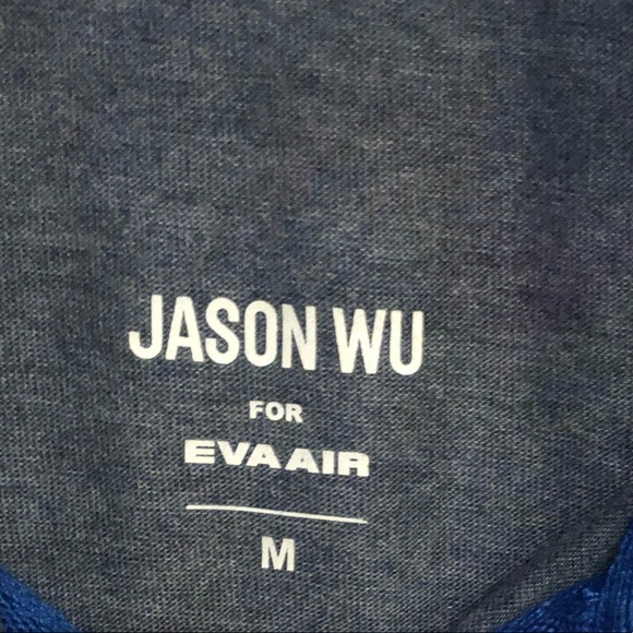 Jason Wu for Eva Air, M, Blue, Collar, Lounge Top - Picture 4 of 7